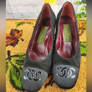 FRANCOIS XAVIER Made in Italy Vintage Suede Heels